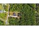Expansive acreage featuring a beautiful newly constructed home with a long driveway surrounded by lush trees at 14115 Nw 141St Ave, Williston, FL 32696