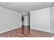 Clean bedroom with hard surface flooring and a closet offers a blank canvas for personalization at 2837 Ne 3Rd St # 103, Ocala, FL 34470