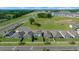 Aerial view showing a house among neighborhood homes with green yards and a convenient location at 4806 Sw 86Th Ln, Ocala, FL 34476
