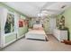 Bright bedroom with a large window and charming decor at 6577 Nw 193Rd St, Micanopy, FL 32667