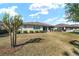 Backyard features lush lawn and screened-in porch, perfect for enjoying the outdoors at 9728 Sw 95Th Loop, Ocala, FL 34481