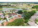 Overhead image showing home near lakes and golf course in a community at 17536 Se 119Th Cir, Summerfield, FL 34491