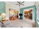 Open-concept living room flows seamlessly into the dining area and kitchen, perfect for entertaining at 17536 Se 119Th Cir, Summerfield, FL 34491
