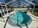 Enjoy this refreshing in-ground pool inside screened in enclosure, perfect for swimming and relaxation at 1961 Sw 170Th Loop, Ocala, FL 34473
