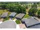 Birds-eye view of homes situated near a golf course in a planned community at 4306 Nw 54Th Ter, Ocala, FL 34482