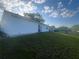 Expansive backyard with lush green grass, offering ample space for outdoor activities and entertaining at 45 Hickory Track Way, Ocala, FL 34472