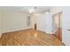 Large bedroom with access to bathroom at 712 Harper Pl, Lady Lake, FL 32159