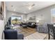 Bright living room with stylish decor, plenty of light, and inviting seating arrangement at 7696 Sw 86Th Ct, Ocala, FL 34481