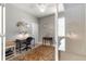 Cozy office space featuring a desk, chair, and decorative artwork for a functional workspace at 7696 Sw 86Th Ct, Ocala, FL 34481