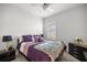 Bright bedroom with a ceiling fan and lots of natural light at 9074 Se 48Th Court Rd, Ocala, FL 34480
