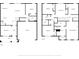 Floor plans showcasing layouts of both floors, highlighting bedrooms, bathrooms, and living areas at 11136 Se 69Th Ter, Belleview, FL 34420