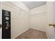 The walk-in closet has wire shelving and ample space for storage at 1115 Silver Rd, Ocala, FL 34472