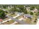 Aerial view of a peaceful residential area with well-maintained homes and lush greenery at 11153 Sw 79Th Ave, Ocala, FL 34476
