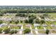 An aerial view depicts a residential neighborhood with well-kept lawns and mature landscaping at 11153 Sw 79Th Ave, Ocala, FL 34476