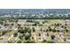 Expansive aerial view of a residential community featuring well-maintained homes, lush greenery, and quiet, tree-lined streets at 11153 Sw 79Th Ave, Ocala, FL 34476