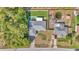 Aerial view showing the layout of the home, backyard, and proximity to neighborhood at 13800 Sw 33Rd Court Rd, Ocala, FL 34473