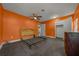 Bedroom featuring neutral carpet and a double closet at 14190 Ne 209Th Ct, Fort Mc Coy, FL 32134