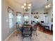 Inviting dining area with ample natural light and views of the living spaces at 17901 Sw 25Th Avenue Rd, Ocala, FL 34473