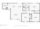 Detailed floor plan illustrating the layout of the home, including room dimensions and placement at 2705 Sw 156Th Lane Rd, Ocala, FL 34473