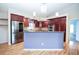 Modern kitchen with stainless steel appliances and light countertops at 2730 Sw 162Nd Street Rd, Ocala, FL 34473