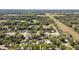Overhead view of the neighborhood and surrounding landscape at 4424 Se 14Th St, Ocala, FL 34471