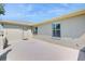 Spacious patio area offering room for outdoor seating and relaxation in a private setting at 4716 Nw 34Th Pl, Ocala, FL 34482