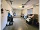 A spacious garage with ample storage space, water heater, and a functional layout at 5606 Sw 107Th St, Ocala, FL 34476