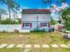 Backyard of a home featuring landscaping and a privacy fence at 6403 Summit Dr, Orlando, FL 32810