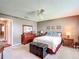 Spacious main bedroom with ceiling fan and traditional decor at 8351 Sw 93Rd Ln # D, Ocala, FL 34481