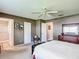 Main bedroom suite with access to the bathroom, neutral tones, and lots of space at 8351 Sw 93Rd Ln # D, Ocala, FL 34481