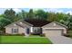 Charming single-story home with a beautifully landscaped yard and a welcoming two-car garage at 8468 Sw 59Th Ter, Ocala, FL 34476