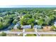 An aerial view showcases the home, nestled among lush trees, and the surrounding community at 9058 Sw 108Th Pl, Ocala, FL 34481