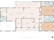 Detailed floor plan illustrating the layout of the home's kitchen, bedrooms, and living spaces at 9900 Ne 20 Terrace Rd, Anthony, FL 32617