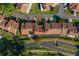 Aerial view of the property showcasing its layout and location within the surrounding neighborhood at 2343 Se 19Th Cir, Ocala, FL 34471