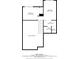 Upstairs floor plan showcasing two bedrooms, two baths, and an open to below area at 2343 Se 19Th Cir, Ocala, FL 34471