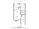 Detailed floor plan showcasing the layout of the home, including kitchen, bedrooms, and living areas at 2343 Se 19Th Cir, Ocala, FL 34471