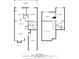 Detailed floor plan showcasing layout of living spaces, bedrooms, bathrooms, and total square footage at 2343 Se 19Th Cir, Ocala, FL 34471