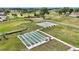 Overhead shot of shuffleboard courts, providing a glimpse of recreational activities at 2369 Nw 53Rd Avenue Road, Ocala, FL 34482