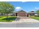 Charming single-story home featuring a brick driveway, well-maintained landscaping, and a two-car garage at 3918 Nw 46Th Ter, Ocala, FL 34482