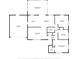 Detailed floor plan of the house, showing the layout of the rooms and dimensions at 4810 County Road 114, Wildwood, FL 34785
