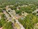 An aerial view of the property highlighting its setting within a residential area at 5591 Nw 57Th Pl, Ocala, FL 34482