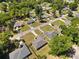 Overhead shot of the home, featuring the yard and surrounding neighborhood at 5591 Nw 57Th Pl, Ocala, FL 34482