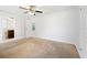 Large main bedroom with lots of natural light and en suite bathroom at 5591 Nw 57Th Pl, Ocala, FL 34482