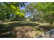 A spacious backyard features lush greenery, offering a serene and private outdoor space at 6150 Nw 59Th Ave, Ocala, FL 34482
