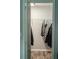 Walk-in closet featuring wood floors and wire shelving for organized storage at 7407 Sw 202 Ct, Dunnellon, FL 34431