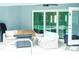 Screened-in lanai with outdoor furniture, providing a relaxing space by the pool at 7407 Sw 202 Ct, Dunnellon, FL 34431