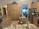 Spacious kitchen with an island, lots of storage, and stainless steel appliances at 9915 Sw 47Th Ave, Ocala, FL 34476
