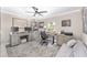 Large bedroom featuring stylish desk and decor, creating a functional and appealing space at 9950 Nw 11Th Ter, Ocala, FL 34475