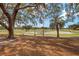 Picturesque backyard with mature trees, lake view and quaint dock is perfect for relaxing or entertaining at 18027 Se 90Th St, Ocklawaha, FL 32179