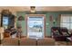 Cozy living room with lake view, seamlessly blending indoor comfort with outdoor beauty at 23800 Ne 190Th St, Fort Mc Coy, FL 32134